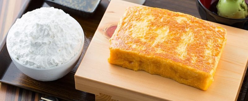 TAMAGOYA　メダマヤーキ、タマゴヤーキ　パンケーキ　伊豆・村の駅