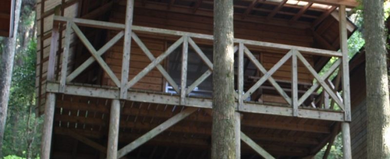 矢谷渓谷キャンプ場　滝のウオータースライダー　ヒルナンデス　アクセス・地図