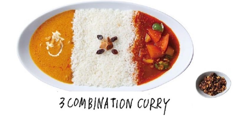 VOVO東京学芸大学駅前店　3コンビネーションカレー　あいがけカレー　イマドキ