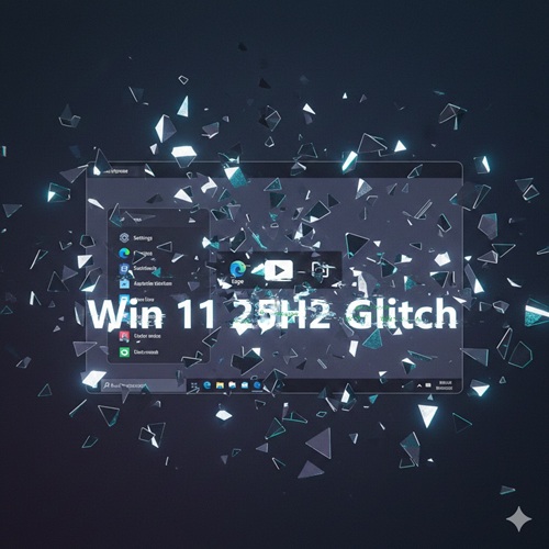 【Windows11】24H2/25h2アプデ後に画面がチラつく・タスクバーが消える不具合が直るかもしれない対処法