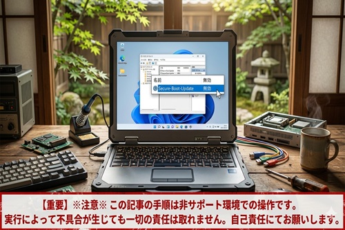 Win11（25H2）5分で固まる（フリーズ）対策